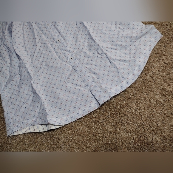 Good Man Brand Long Sleeve Patterned Button Down Shirt NWOT - Picture 7 of 11